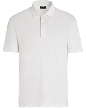 ZEGNA ポロシャツ - ホワイト