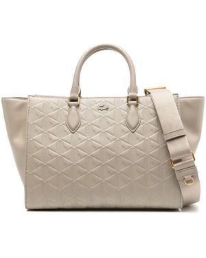 Lacoste Maheki ハンドバッグ L - ナチュラル