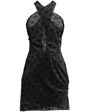 MACCAPANI Clari Cutout-Detail Dress - Black