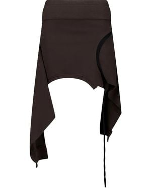 OTTOLINGER Upside Down Mini Skirt - Black