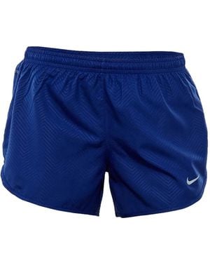 Nike Logo-Print Shorts - Blue