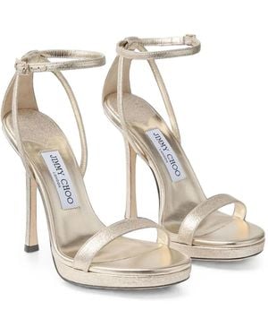 Jimmy Choo Moza Platform 120 - White