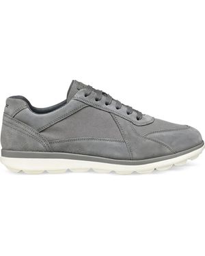 Geox Spherica Mesh-Panel Sneakers - Gray
