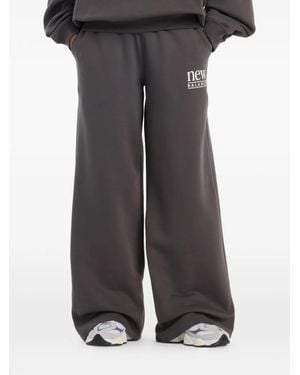 New Balance Pantaloni Con Coulisse - Nero