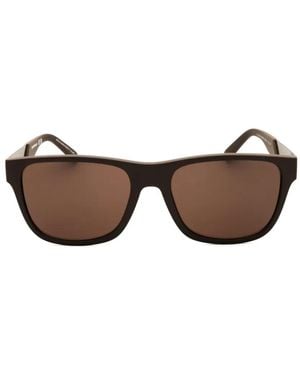 Emporio Armani Square-Frame Sunglasses - Brown