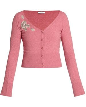 Erdem デコラティブ カーディガン - ピンク