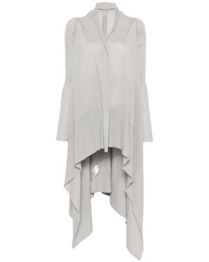 Rick Owens Gedrapeerd Vest - Wit