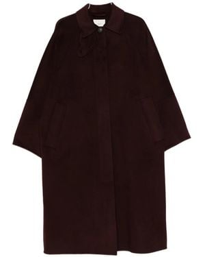JOSEPH Dona Cashmere-Blend Coat - Red
