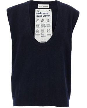 Extreme Cashmere Lord Jumper Vest - Blue