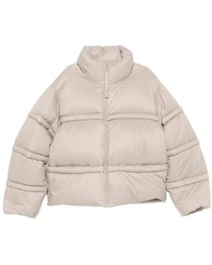 Axel Arigato High-Neck Padded Jacket - Natural