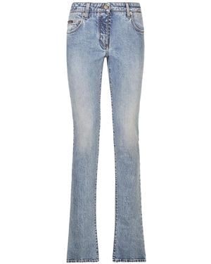 Dolce & Gabbana ローライズ ブーツカットジーンズ - ブルー