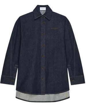 Givenchy Cocoon Shirt - Blue