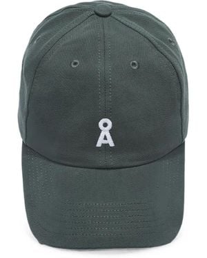 ARMEDANGELS Yenaas Bold Logo-Embroidered Baseball Cap - Green