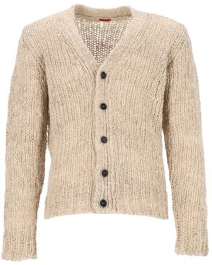 Barena Cigalon Chunky-Knit Cardigan - Natural