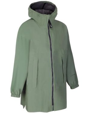 Lamunt Emma Waterprood Hooded Coat - Green