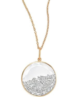 Moritz Glik 18Kt Diamond Shaker Pendant Necklace - White