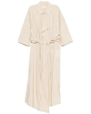 Lemaire Silk Shirtdress - White