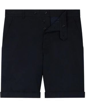 Fursac Bermudas cargo de algodón - Azul