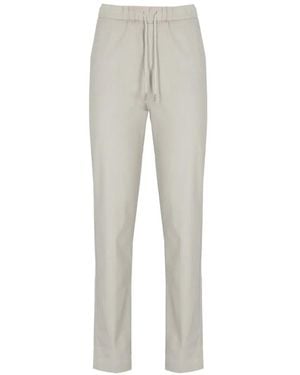 Panicale Drawstring-Waist Trousers - Grey