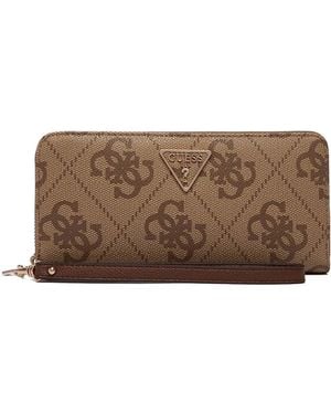 Guess Maxi 4G Karnilla Wallet - Brown