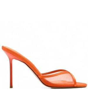 Femme LA Sandali Iman Con Inserti - Rosso