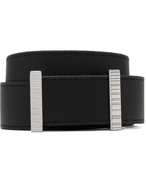 Paul Smith Gürtel mit gerippter Schnalle - Schwarz