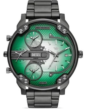 DIESEL Mr. Daddy Slim 54mm 腕時計 - グリーン