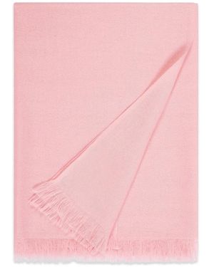 Bompard Fringed Scarf - Pink