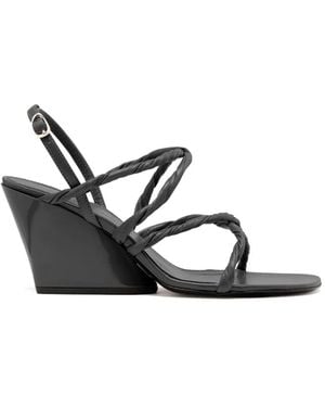 Proenza Schouler Twist Slant Sandals - White