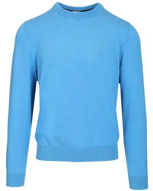 Paul Smith Long-sleeve crew neck sweater - Blau