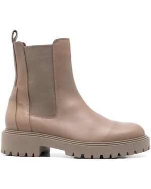 Marc O' Polo Chelsea-Boots Aus Leder - Braun