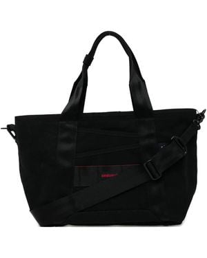 Comme des Garçons Logo-Patch Tote Bag - Black