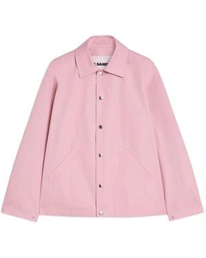Jil Sander Giacca Con Stampa - Rosa