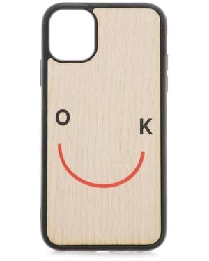 Wood'd Coque D'Iphone 11 À Imprimé Graphique - Natural
