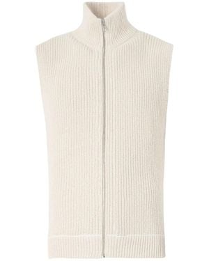 MM6 by Maison Martin Margiela ニットベスト - ホワイト