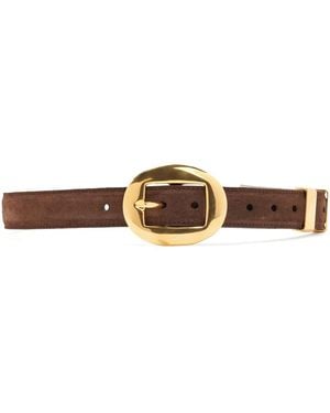 Altuzarra Vintage Leather Belt - Brown
