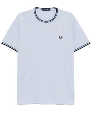 Fred Perry Twin-tipped T-shirt - Blau