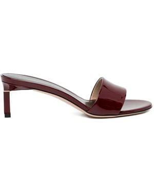 Tom Ford 60Mm Leather Sandals - Brown