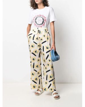 10 Corso Como プリント Tシャツ - ホワイト