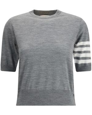 Thom Browne T-Shirt - Grigio