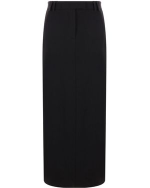 Alberto Biani High-waisted Skirt - Black