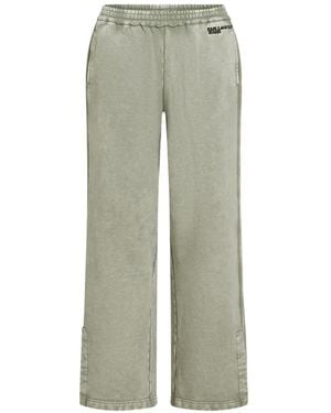 KARL LAGERFELD Washed Track Pants - Green