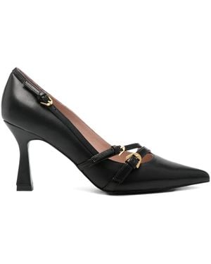 Coccinelle Fernanda 85 Mm Pumps Met Gespdetail - Zwart