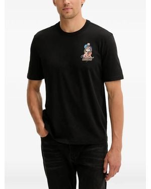 Paul Smith T-Shirt Mit Grafischem Print - Schwarz