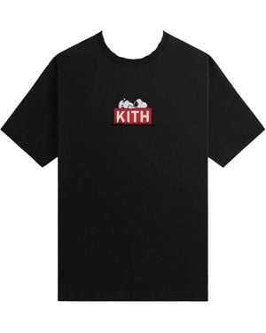 Kith X Peanuts Doghouse T-Shirt - Schwarz