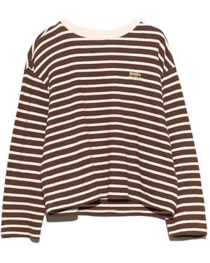Bimba Y Lola T-Shirt En Coton Éponge À Rayures - Multicolor