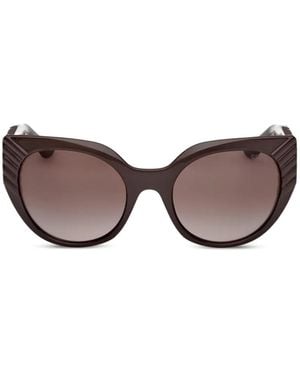 GUESS EYEWEAR Cat-Eye-Frame Sunglasses - Brown