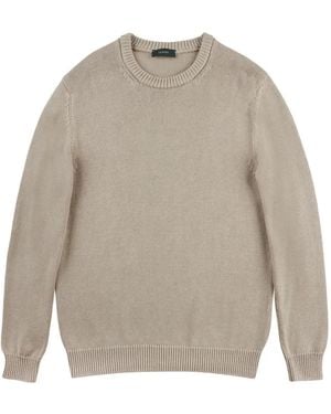 Zanone クルーネック プルオーバー - ホワイト