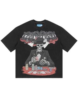 Godspeed T-Shirt Met Grafische Print - Zwart