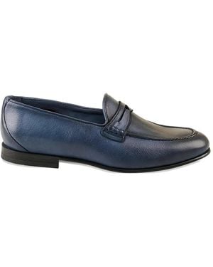 STURLINI FIRENZE Penny-Slot Loafers - Blue